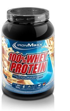 IronMaxx 100% Whey Protein 900 g /18 servings/ Cookies Cream 667730 фото