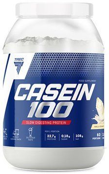 Протеин Trec Casein 100 1800 g/60 servings/VanillaCream 969001 фото