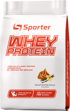 Протеїн Sporter Whey Protein 700 g / 23 servings / peanut butter vanilla paste 1053461 фото