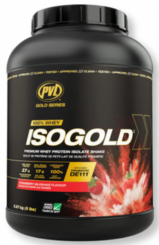 Протеин Pure Vita Labs Iso Gold 2270 g /84 servings/ Strawberry Milkshake 872604 фото