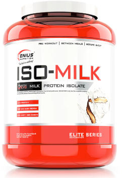 Протеин Genius Nutrition Iso-Milk 2000 g / 61 serving / Chocolate 1021898 фото