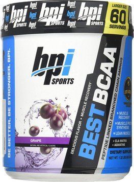 Амінокислота для спорту BPI BEST BCAA 600 g /60 servings/Grape 968230 фото