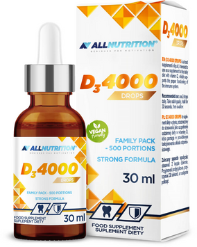 Allnutrition D3 4000 drops Витамин D3 30 мл 1107436 фото