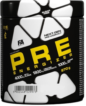 Предтренировочный комплекс Fitness authority Pre Energizer 270 g / 45 servings / фруктовый 1027486 фото