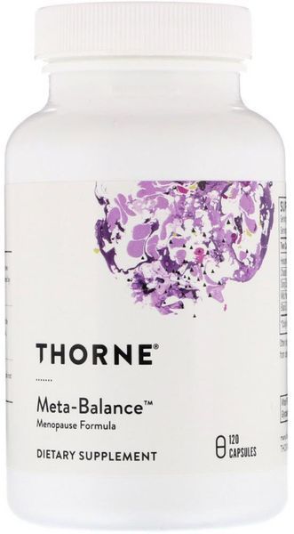 Thorne Research Meta-Balance 60 Veg Caps Допомога при менопаузі 532296 фото Thorne Research Meta-Balance 60 Veg Caps Допомога при менопаузі 532296 фото