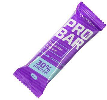 Углеводно-протеиновый батончик Progress Nutrition Pro Bar 45 g Chocolate Coconut 936973 фото
