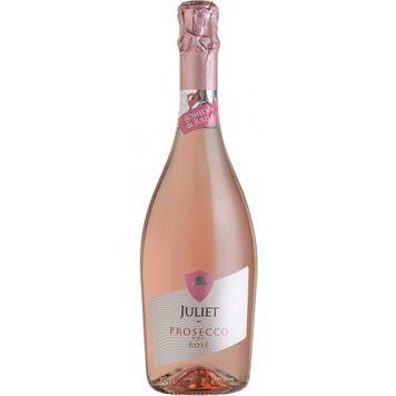 Ігристе вино Juliet Prosecco DOC Ros&eacute; Spumante Extra Dry, рожеве сухе екстра, 0.75л 11.5% (WHS8012769452435) 1214833 фото