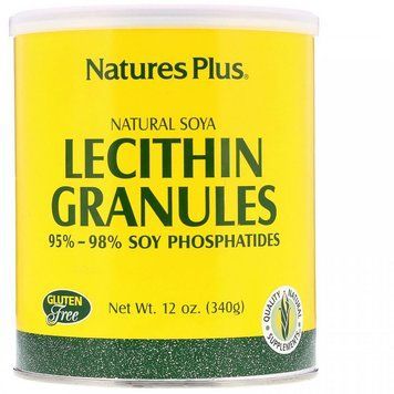 Nature's Plus Lecithin Granules Natural Soya 12 oz (340 g) Лецитин из сои 536954 фото