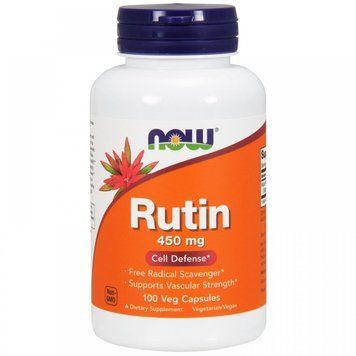 NOW Foods RUTIN 450 MG 100 VCAPS Рутин 523273 фото