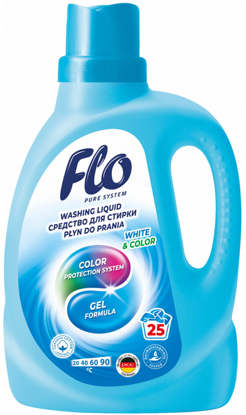 Жидкость Flo для стирки цветных тканей Color 1 л (5900948241365) 1320771 фото