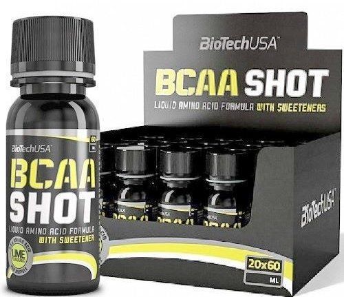 BioTechUSA Bcaa Shot Zero Carb 20x60 ml Lime 399567 фото